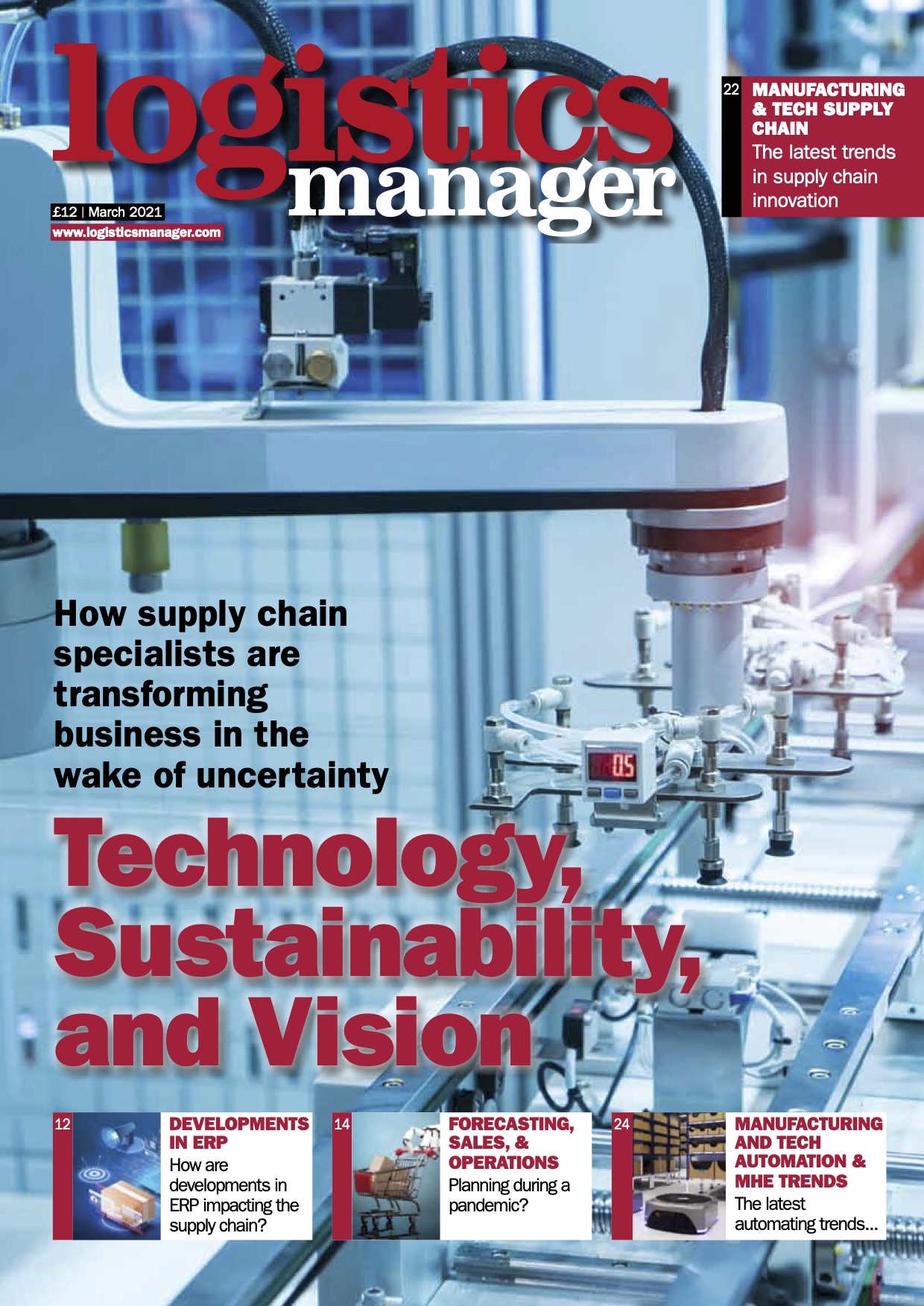 Logistics Manager Magazine March 2021 Logistics Manager