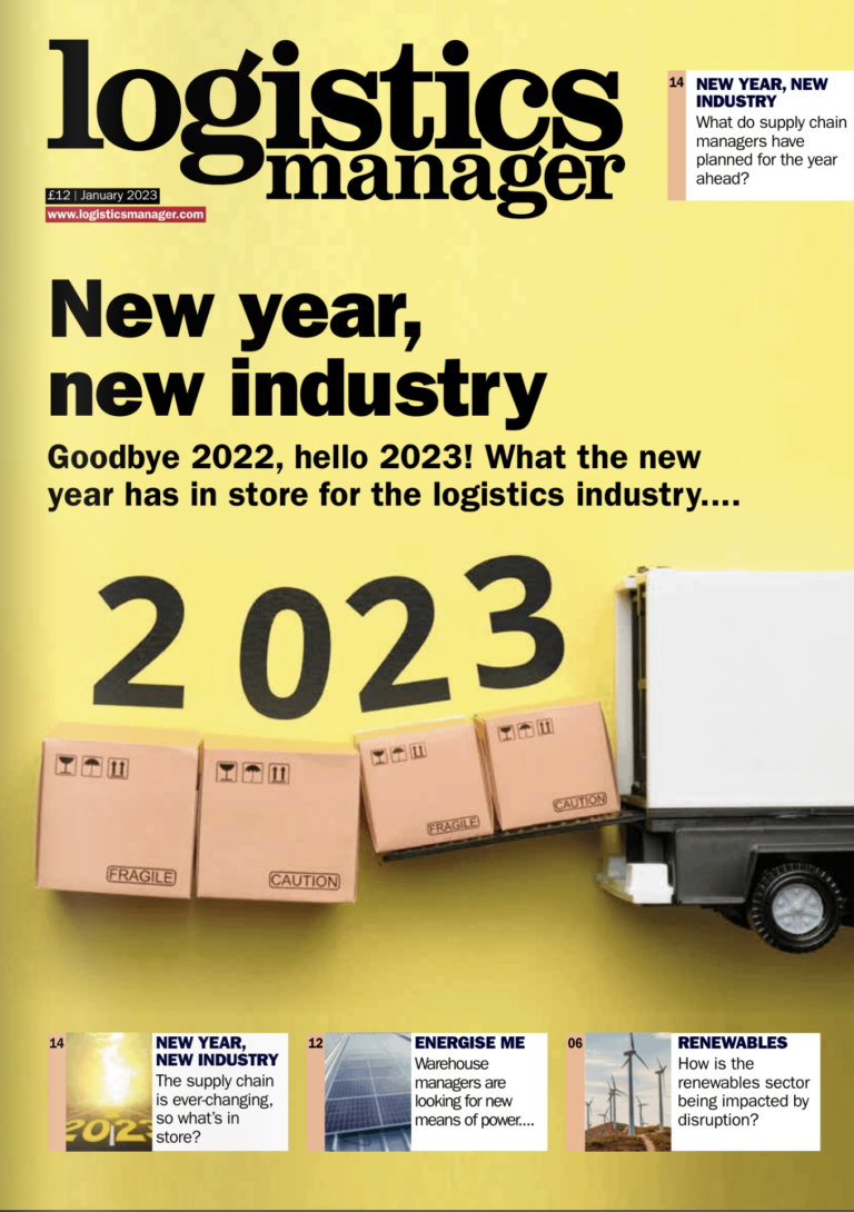 Logistics Manager Magazine January 2023 Logistics Manager   Screenshot 2023 01 03 At 14.49.37 768x1090 